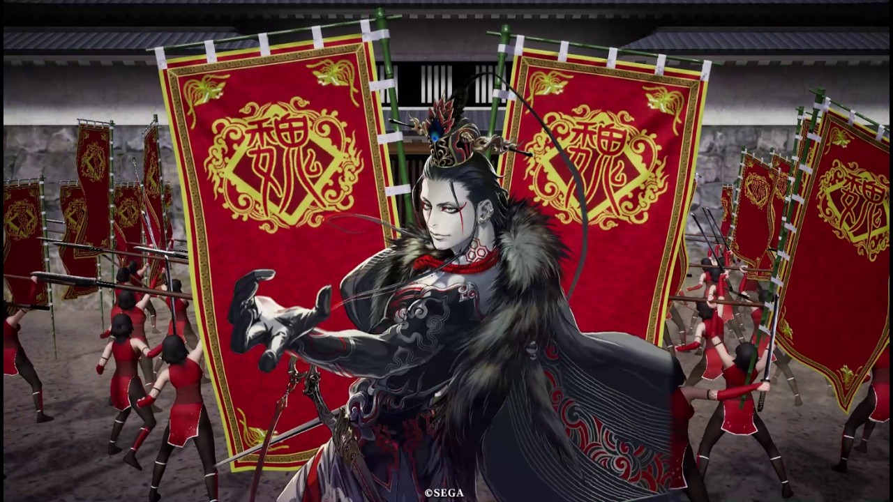 【英傑大戦】てりるの英傑大戦　魏武・文帝弓盛り魏単デッキその33　対三島明神顕現・月花の麗刃デッキ戦