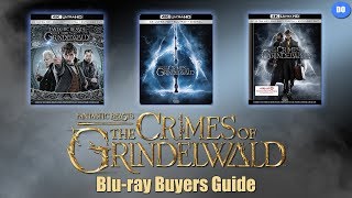 Fantastic Beasts The Crimes of Grindelwald Blu-ray Buyers Guide | Best Buy 4K SteelBook, 3D & Target