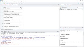Natural Language Processing (NLP) in R