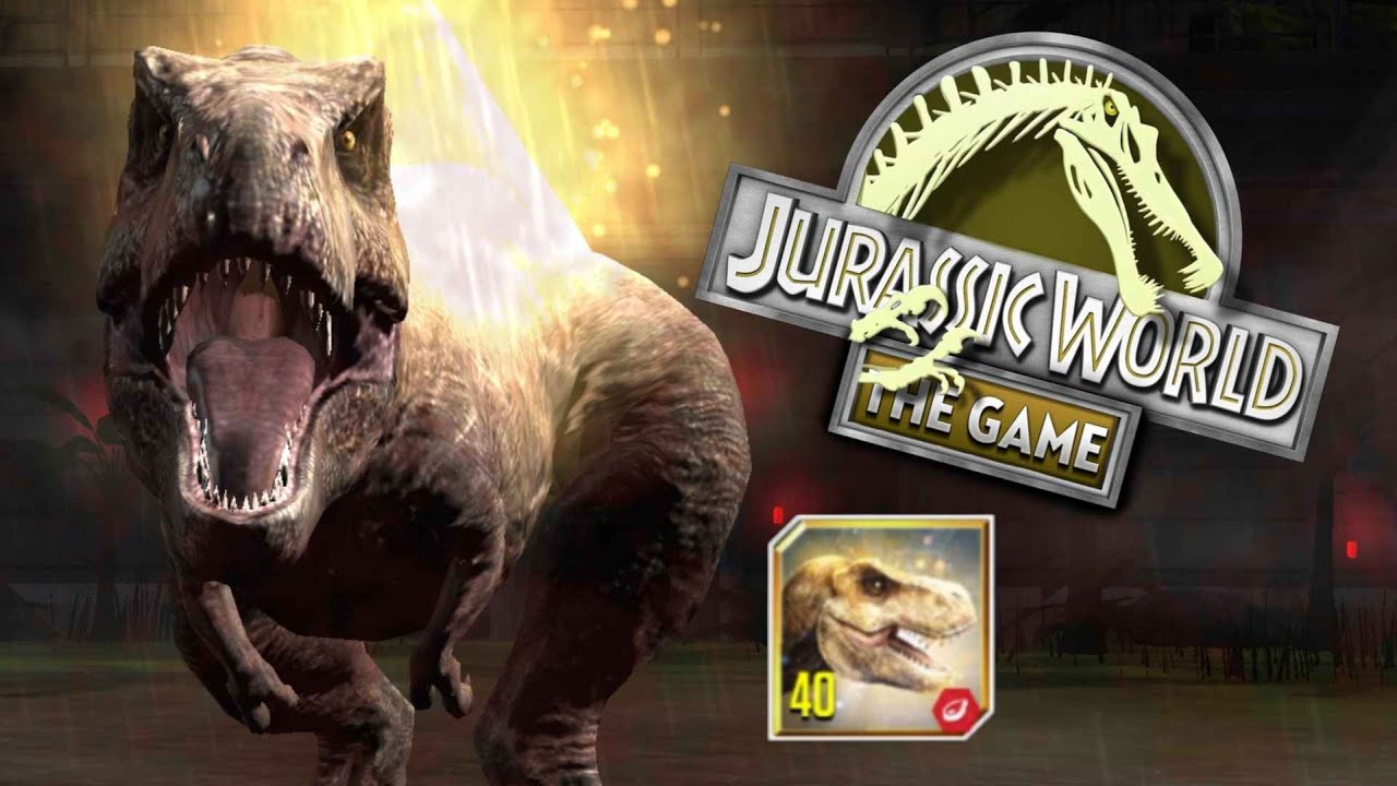 Der Jurassic Park T.Rex: 🥩REXY👑 Lvl.40! - Jurassic World: Das Spiel