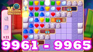 Manor Matters 9961 - 9965 HD Gameplay 3 match puzzle Walkthrough | Android IOS | 9962 | 9963 | 9964