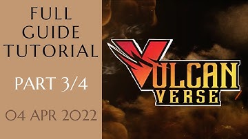 Vulcan Verse Tutorial - What is and how to play VULCAN VERSE - Full Guide play to earn game 04/04/22