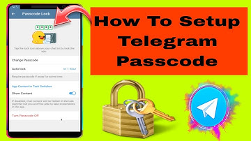 How to Set Up Your Telegram Passcode Securely | telegram passcode setup 2024