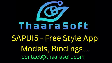 3 - SAPUI5 - Models, Bindings, UI Controls