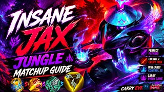 Insane Jax Jungle Matchup Guide that will make you a Pro #leagueoflegends #jax
