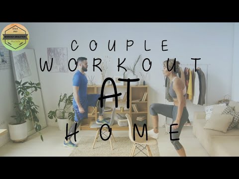 5 MINUTES COUPLE HOME WORKOUT || Relaxing music || watch till the end || WORKOUT SENSATION