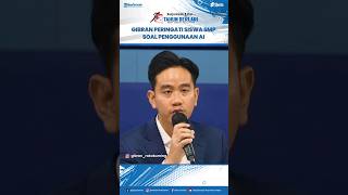 Wapres Gibran Minta Siswa Gunakan AI Secara Bijak dan Tetap Berpikir Secara Kritis