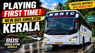 Playing NEW Bus Simulator Kerala for the FIRST TIME  😍 |  Realistic Graphics screenshot 5