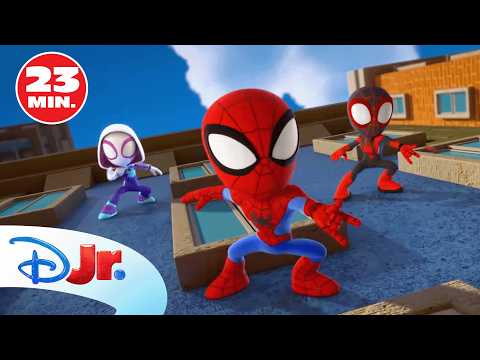 MARVEL CONOCE A SPIDEY Y SU SUPEREQUIPO: Zola por control remoto / Supergata 🕷️ | @DisneyJuniorES