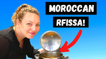 Lockdown Life in MOROCCO Travel Vlog - We make a Moroccan RFISSA!