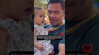Baby Clara Sings Along With Lolo Manny Pacquiao at Just 8 Months Old! 🎶👶❤️