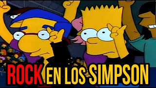 Rock en los Simpson - Bandas y Homenajes al Rock en Los Simpson