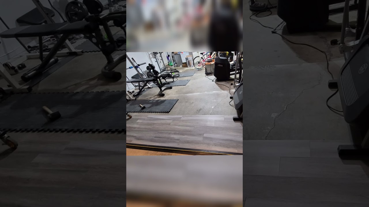 Quick garage gym project. 