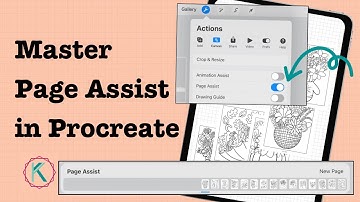 How to use Page Assist in Procreate ~ Master Procreate ~ Learn Everything About Page Assist