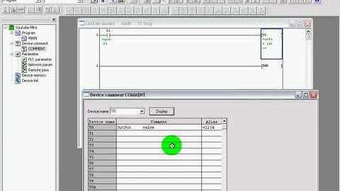 6Mitsubishi GX Developer Comments Tutorial 6 avi