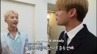 Junsu & Seventeen Challenge BTS