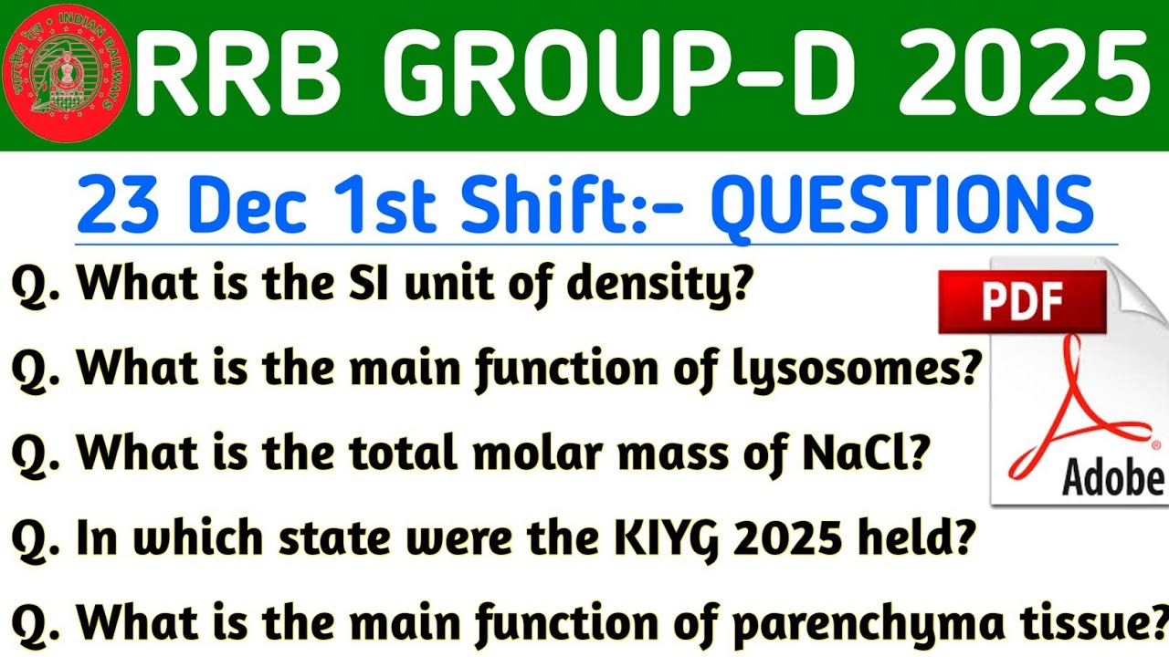 GROUP D 23 DECEMBER 1ST SHIFT | GROUP D ANALYSIS TODAY | GROUP D EXAM ANALYSIS 2025