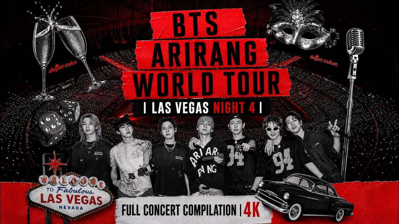 BTS: ARIRANG WORLD TOUR 2026 | LAS VEGAS, NV | NIGHT 4 | Full