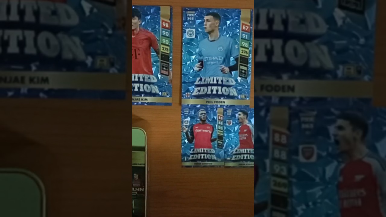 Fifa 365 big box - 2 XXL limited cards + 2 XL limited cards 