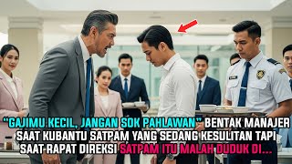 'YOUR SALARY IS LOW, DON'T PRETEND TO BE A HERO!' The manager snapped when I helped the security ...