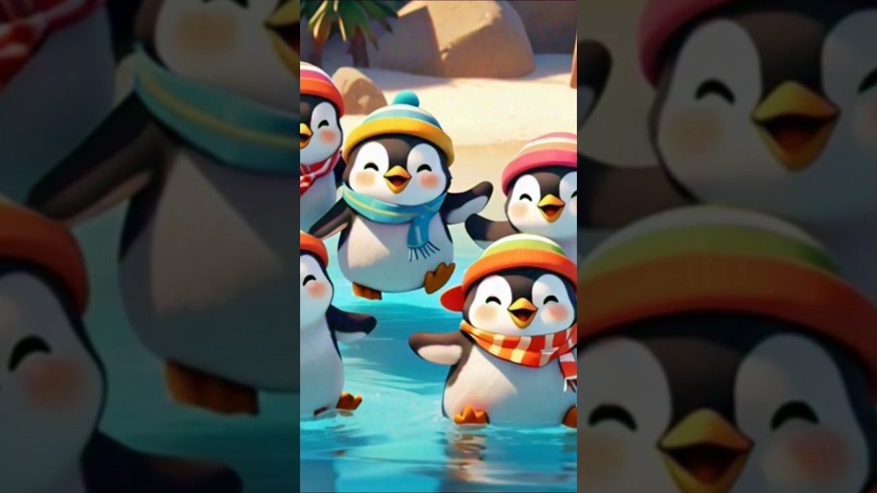 Five Little Penguins🐧🥳