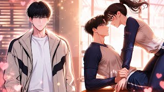 [1-2]The Cold Top Student Secretly Fell For The Class  Clumsy Girl | Manhwa Explained In Hindi