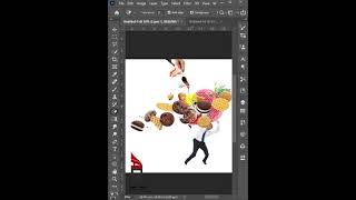 شوكولا تصميم بوست | Chocolate Shorts Photoshop Tutorial shortsphotoshop