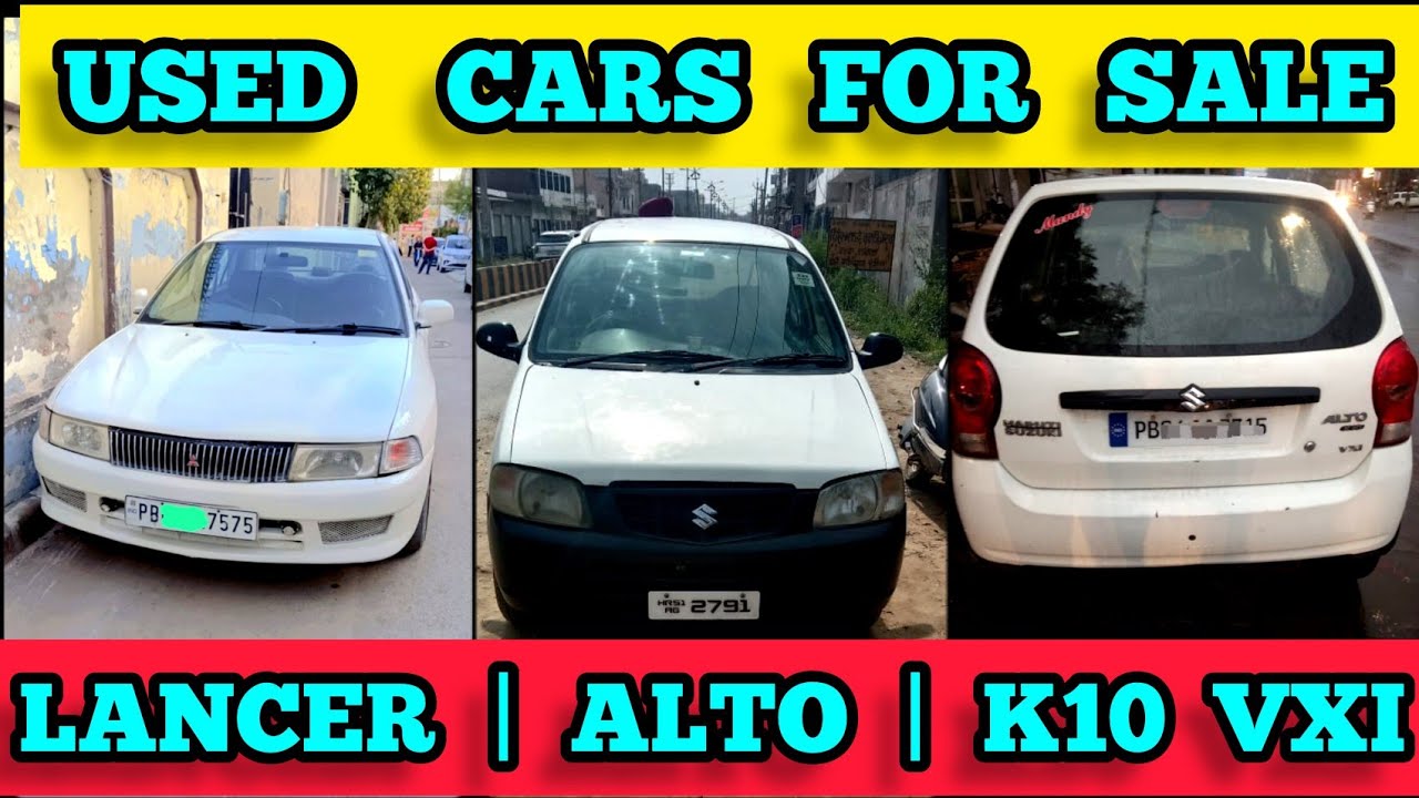 Used cars in punjab / lancer car sale / alto k10 car sale / alto lxi