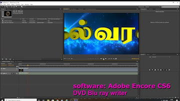 Adobe Encore  Blu ray DVD  writer