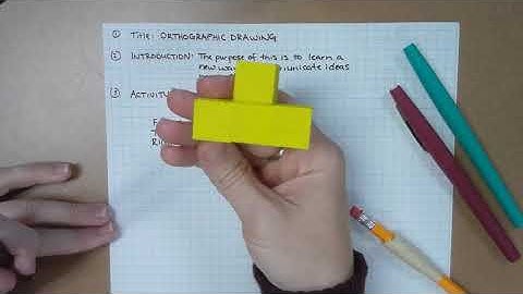1. Orthographic Drawings - Views and Dimensions