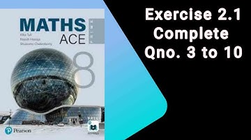 Maths ace class 8 chapter 2.1 Pearson Alka Tuli