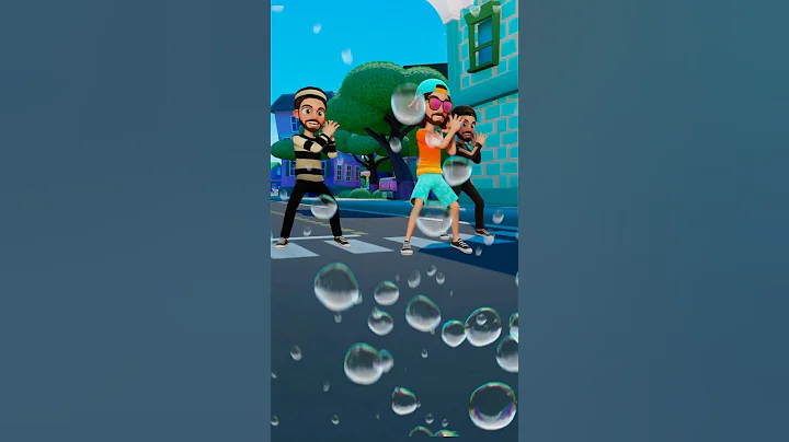 DiET SODA POP -  Cartoon Dads doin our KPOP PARTY HUNTERS song and dance lol