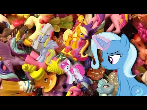 Arrumando minha coleção de My litte pony !