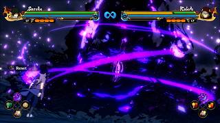 Sasuke Eternal Mangekyou - Naruto X Boruto Storm Connections (4K 60fps)