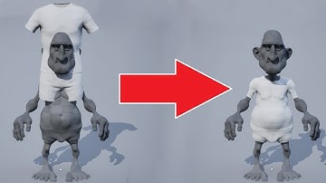 Fit Clothing to any Body in UE5 with Mesh Morpher Graph