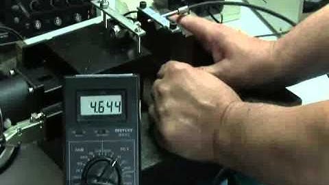 displacement sensor - installation tutorial