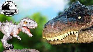 Baby Indominus Rex, Allosaurus, and Pachyrhinosaurus! | Dino Rescue Squad