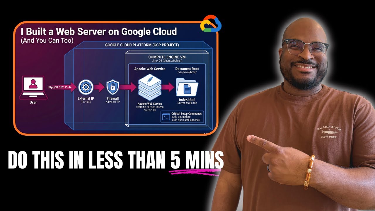 Build Your Own Web Server on Google Cloud in Under 5 Minutes