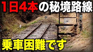 【1日4本】関東の"最果て"に向かう秘境路線に乗ってきた！