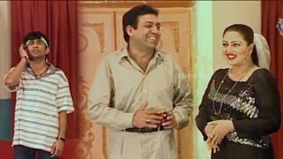 Sohail Ahmed and Sakhawat Naz Stage Drama Full Comedy Clip