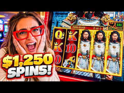 $2,200,000 Phoenix Link FINALLY Hit a SUPER RARE Double Bonus on $1250/Spin!!