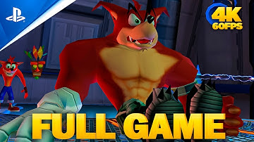 Crash Bandicoot: The Wrath of Cortex Remastered Full Gameplay (4K 60FPS)