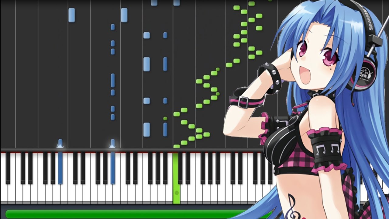 Kirihirake! Gracie☆Star - Hyperdimension Neptunia [超次元ゲイム ネプテューヌ] (Piano Synthesia + Sheet)