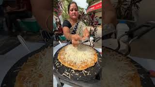 Mumbai Aunty Makes Huge Aloo Cheese Paratha || Thakur Village, Kandivali || indianfood #shorts