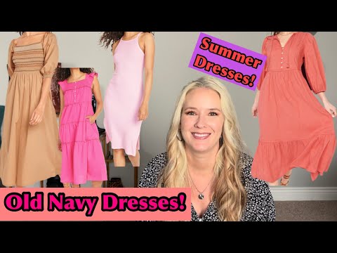 Old Navy Summer Dresses - Workwear -NOT SPONSORED!