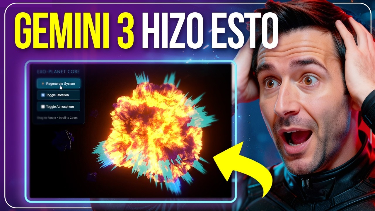 GEMINI 3 Pro va a ser BRUTAL 🤯 ¡Primeros tests! - YouTube