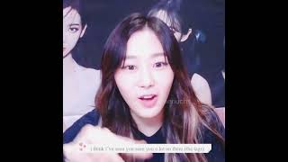 Giselle cute moments at SAVAGE fanmeet