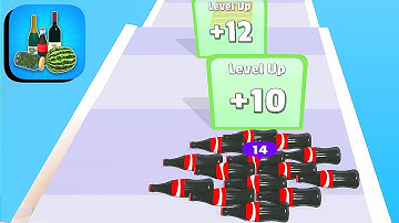 Crazy Bottle Jump ​- All Levels Gameplay Android,ios (Part 6)