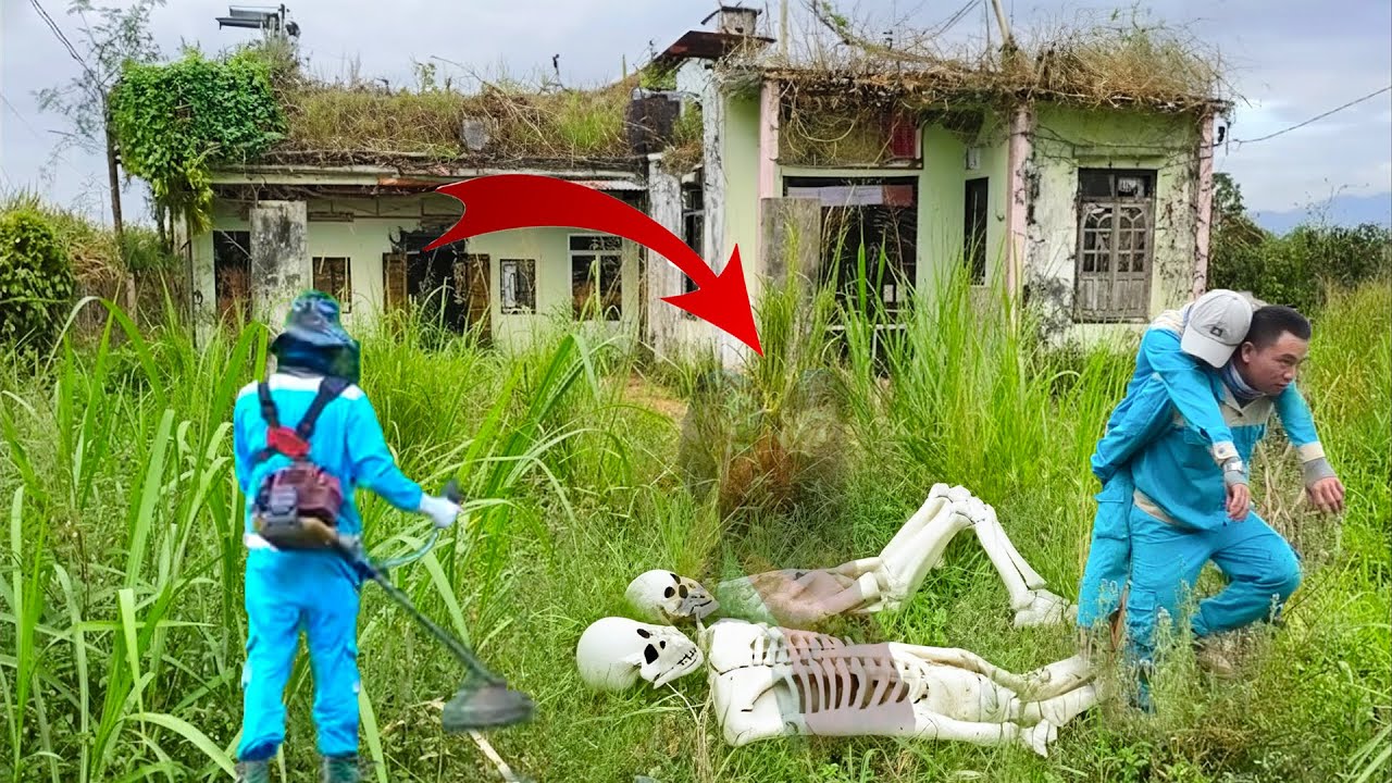 Time-Lapse: Abandoned House Mystery — What We Found Beside This Grave Shocked Everyone!👻