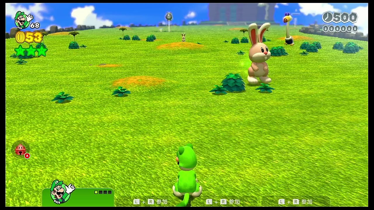 switch版】スーパーマリオ3Dワールド しゃがみ加速 3d world crouch